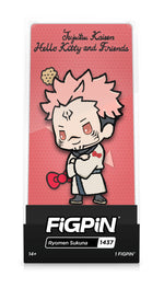 FiGPiN Classic: Jujutsu Kaisen x Hello Kitty & Friends - Ryomen Sukuna (1437) (Edition Limited to 750 Pieces) Action & Toy Figures Spastic Pops 