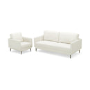 Modern Loveseat with Comfy Backrest Cushions