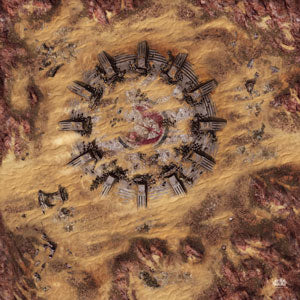 Star Wars: Legion - Desert Ruins Game Mat