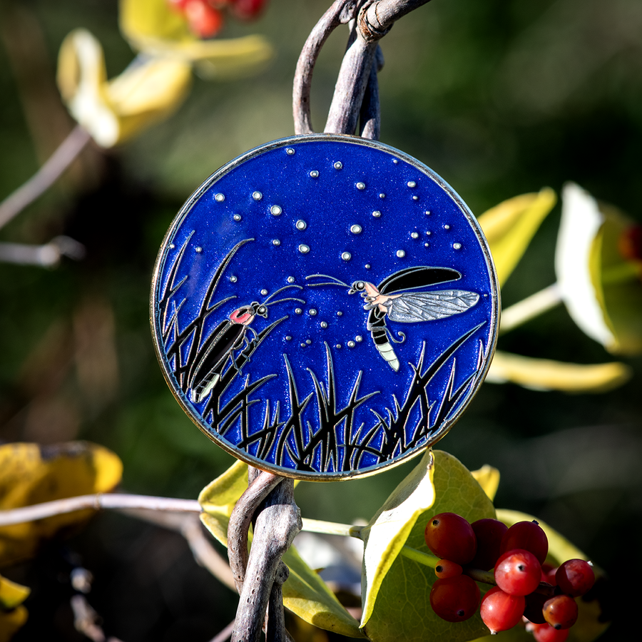 Firefly Pair Enamel Pin