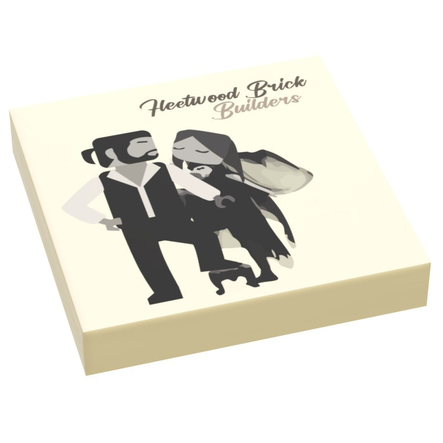 Fleetwood Brick, Builder - B3 Customs® Music Album Cover (2x2 Tile) Custom Printed B3 Customs 
