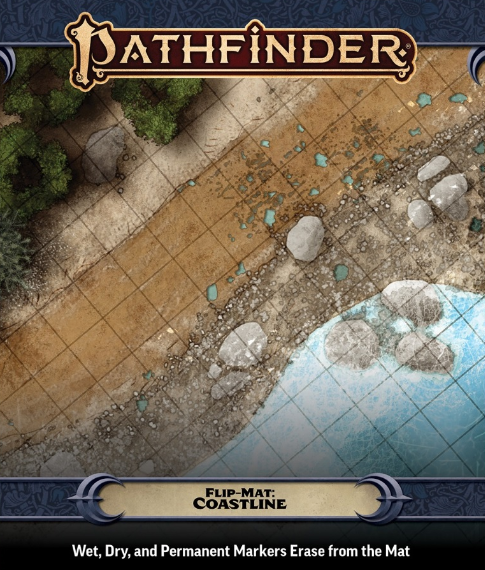 Pathfinder Flip-Mat: Coastline