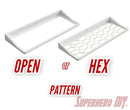 Floating Shelf for 3-PACK | Fits 12.5W x 3.5D | Includes mounting hardware