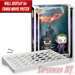Floating Shelf for BATMAN / THE JOKER #18 Funko Pop! Movie Poster
