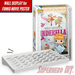 Floating Shelf for CINDERELLA WITH JAQ #12 Funko Pop! Movie Poster