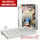 Floating Shelf for FANTASIA SORCERER'S APPRENTICE MICKEY WITH BROOM #07 Funko Pop! Movie Poster