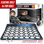 Floating Shelf for Funko Pop! Rides Boxes 9.25W x 7D | Box Display Wall Mount | Includes mounting screws