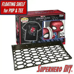 Floating Shelf for Funko Pop & Tee Box | Includes Mounting Screws