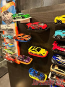 Floating Shelf for Hot Wheels or 1:64 Vehicles | Space-saving wall mount for Matchbox or Hot Wheels Display | Command strip included