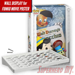 Floating Shelf for PINOCCHIO & JIMINY CRICKET #08 Funko Pop! Movie Poster Box