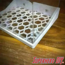 Floating Shelves for POPSHIELD ARMOR Hard Protectors | Fits PopShield Armor hard stacks for Funko Pop boxes | Mounting screws included