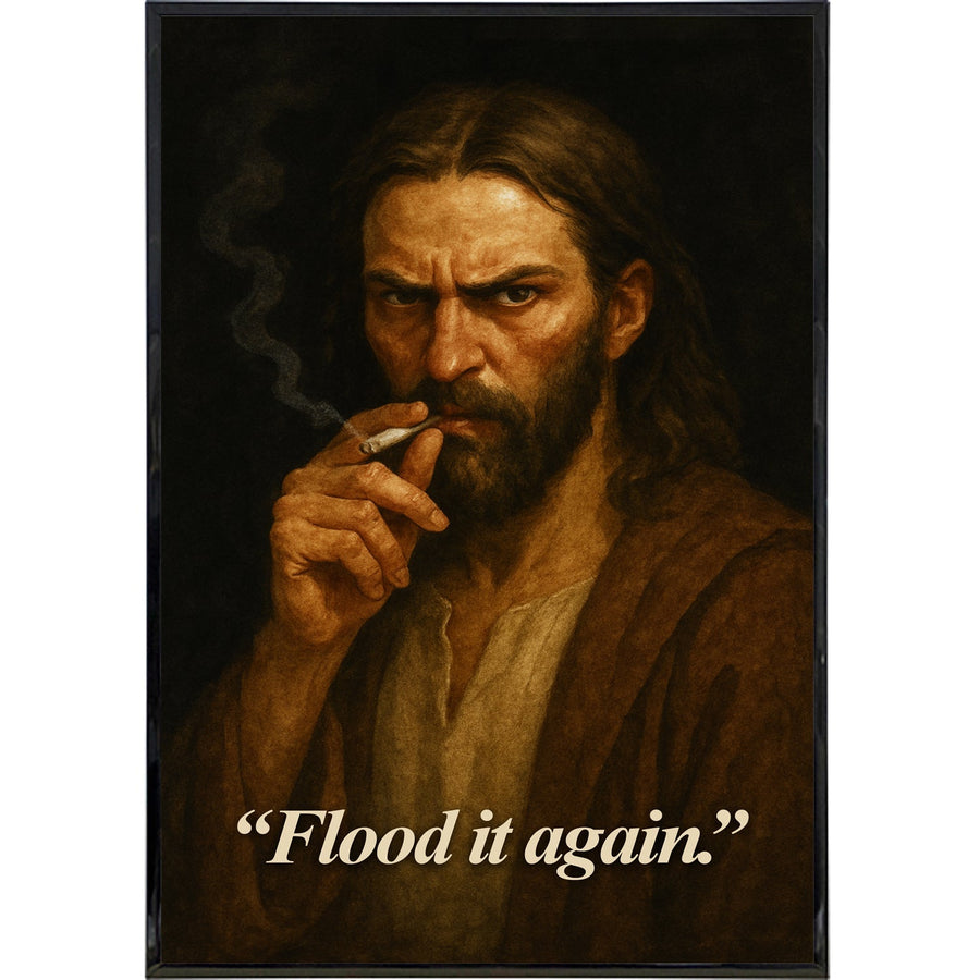 Flood It Again Poster Print