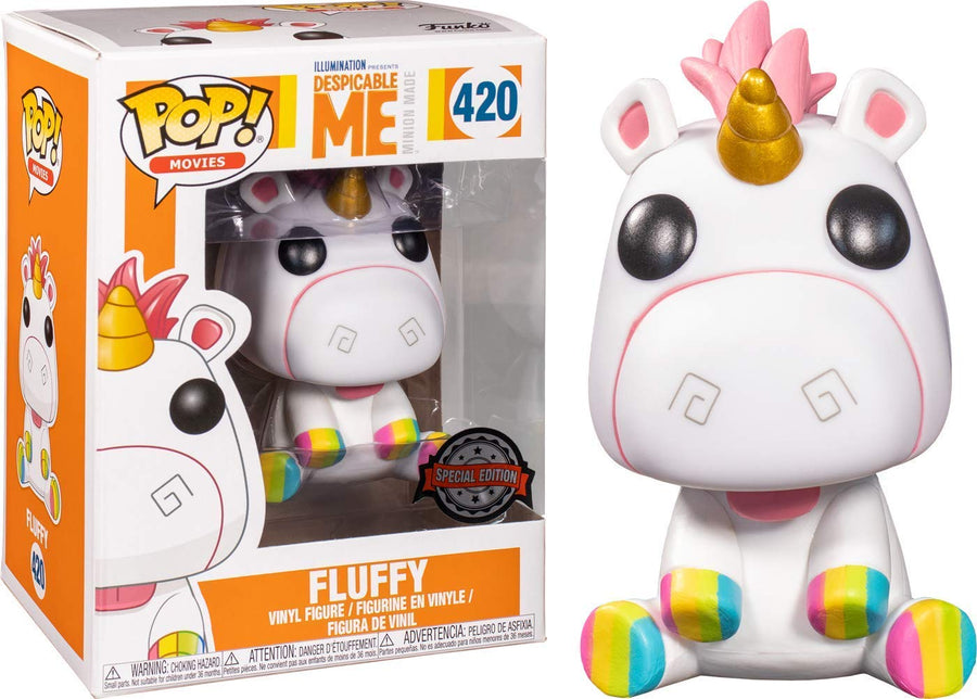 Funko POP! Despicable Me - Fluffy Vinyl Figure #420 Special Edition Exclusive [READ DESCRIPTION]