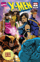 [FOIL] X-Men #1 (1991) Facsimile Unknown Comic Kaare Andrews MEGACON 2025 Exclusive Blue Team PREMIUM Var (02/05/2025)