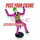 Foot Stands for 6 inch or 7 inch action figures, display stand fits McFarlane, Marvel Legends 1:12 scale