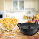 6QT Stirring Popcorn Popper Maker with Nonstick Plate