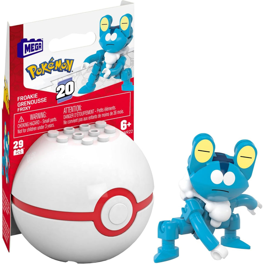 Pokemon Poke Ball Generations Froakie Blue
