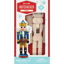 Holiday Craft Kit - Nutcracker Prince Wood Craft & Paint Kit