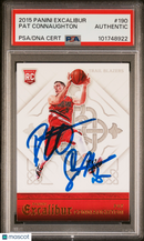 2015 Panini Excalibur #190 Pat Connaughton Signed Card PSA A Auto A Autographed