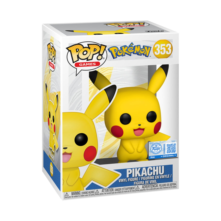 Funko Pop Pokemon: Pikachu (Standing) 4-Inch Vinyl Figure #353
