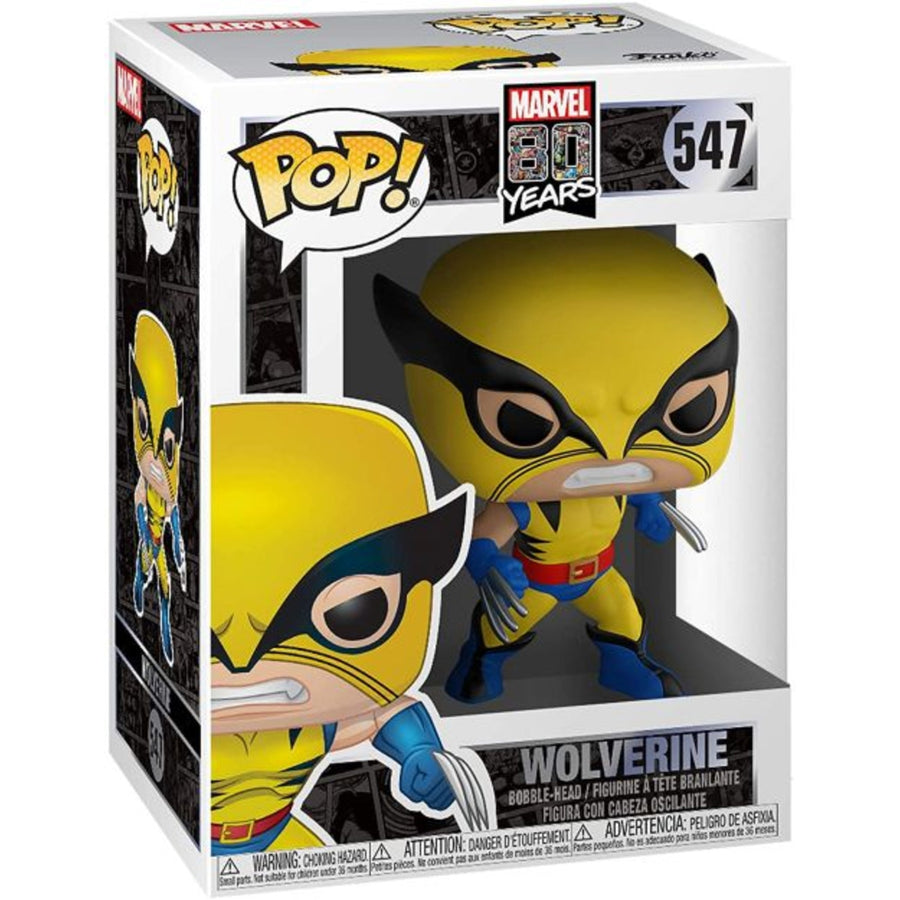 Funko Pop Marvel 80th Anniversary: Wolverine (First Appearance) Funko