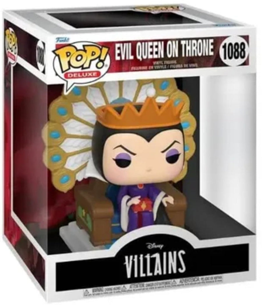 Deluxe Disney Villains: Evil Queen on Throne Funko Pop! Vinyl Figure #1088