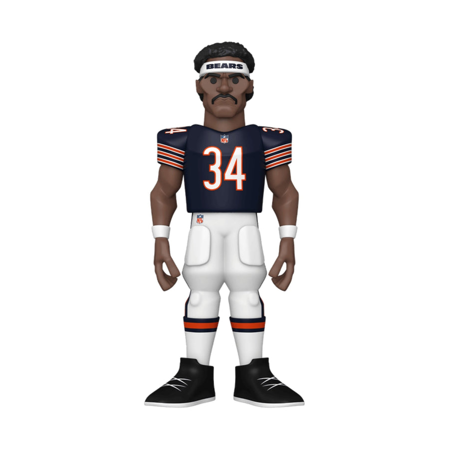 NFL Stars: Bears Walter Payton Funko Pop 5 Inch Vinyl Gold Figure