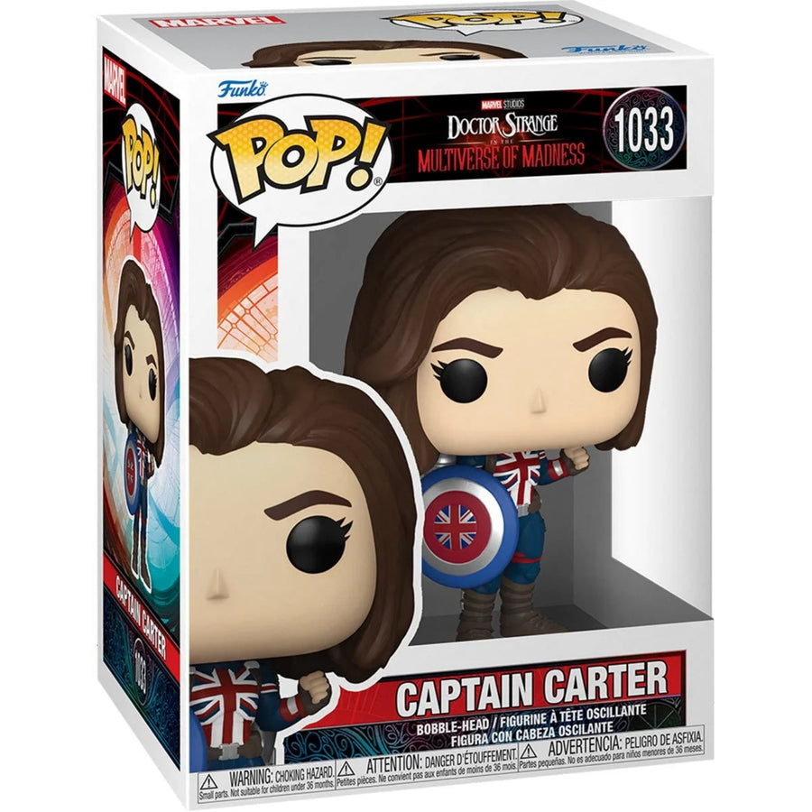 Doctor Strange in the Multiverse of Madness Captain Carter (Illuminati) Funko Pop! Vinyl Figure #1033