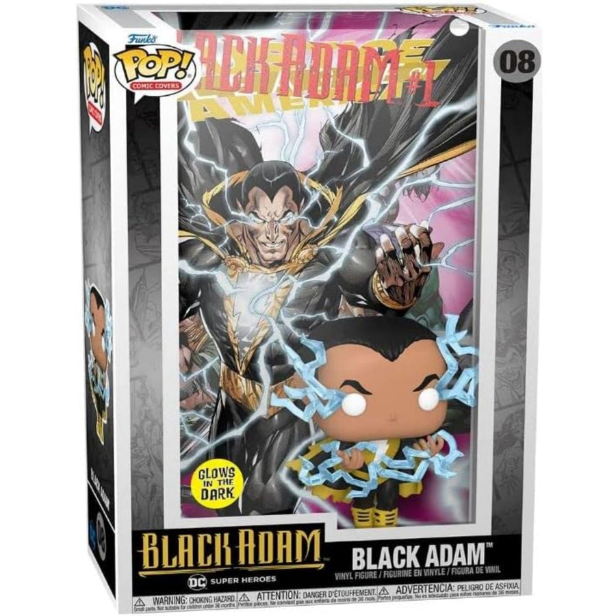 Comic Cover Black Adam Funko Pop! Vinyl Figure #08