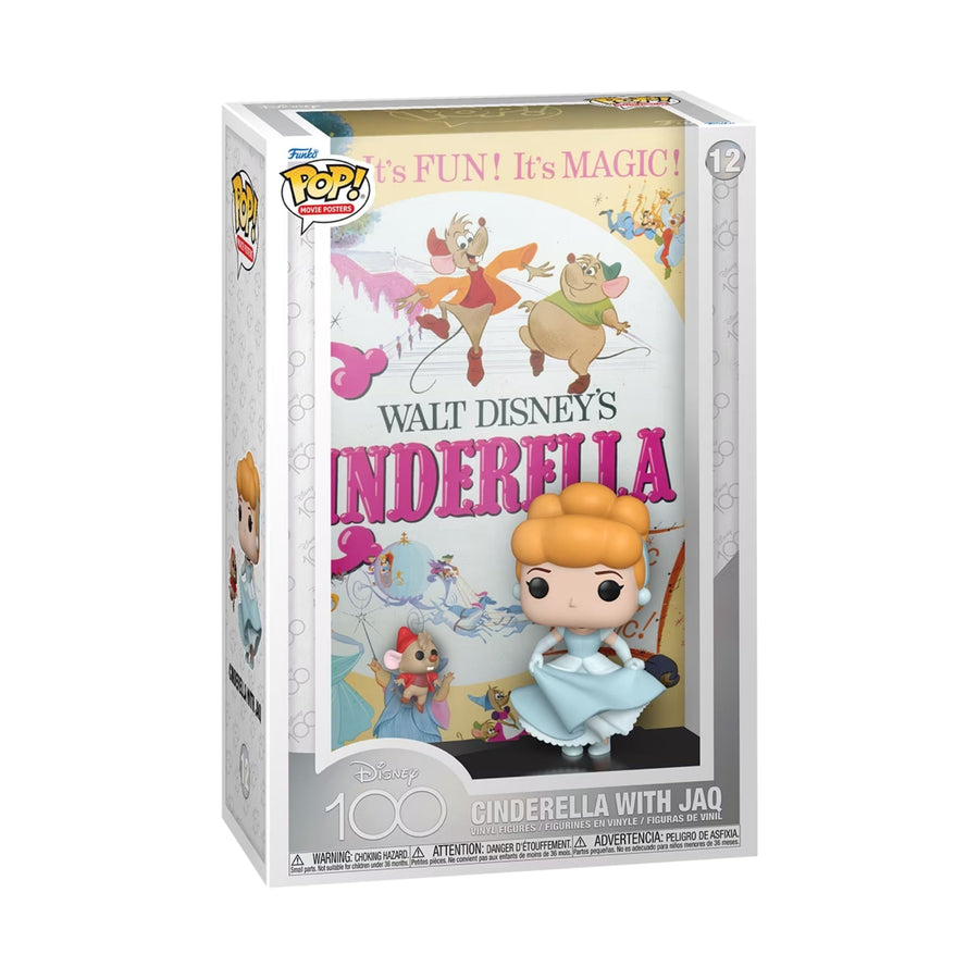 Disney Cinderella Funko Pop! Movie Poster Vinyl Figure #12