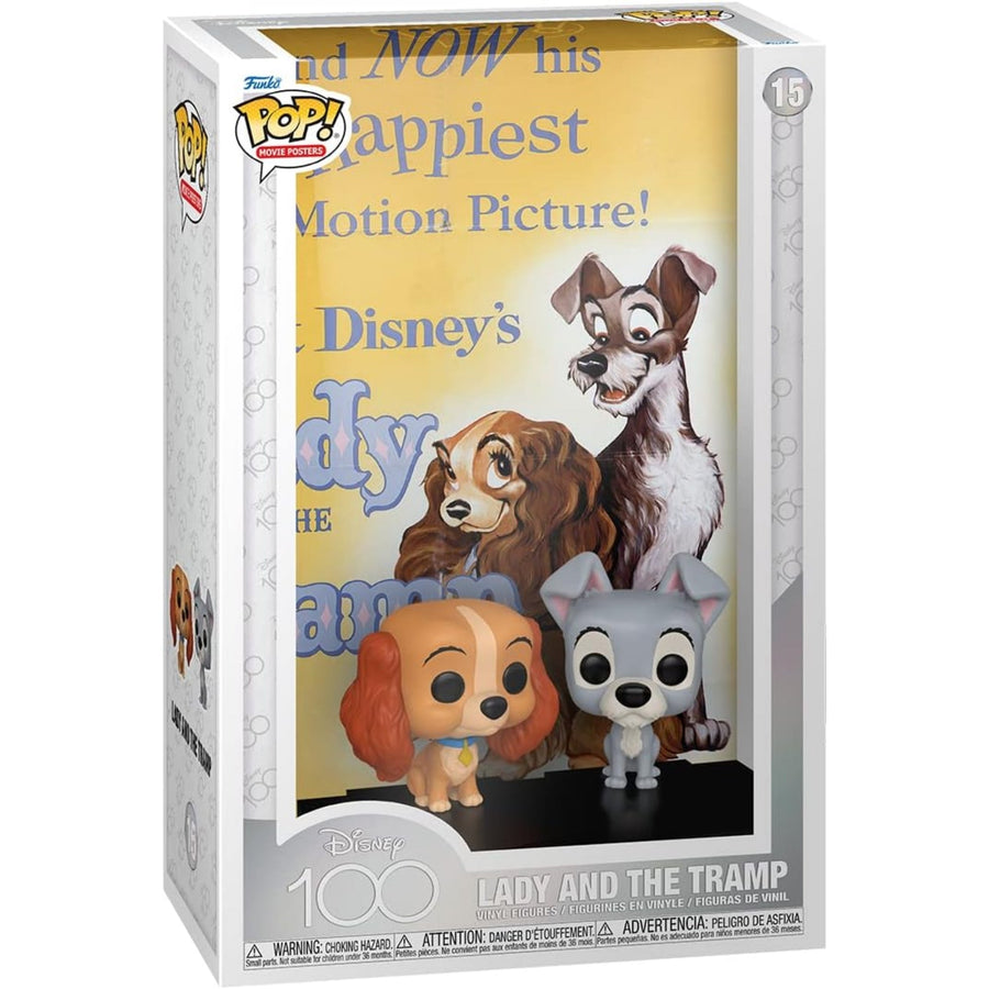 Disney Lady and the Tramp Funko Pop! Movie Poster Vinyl Figure #15