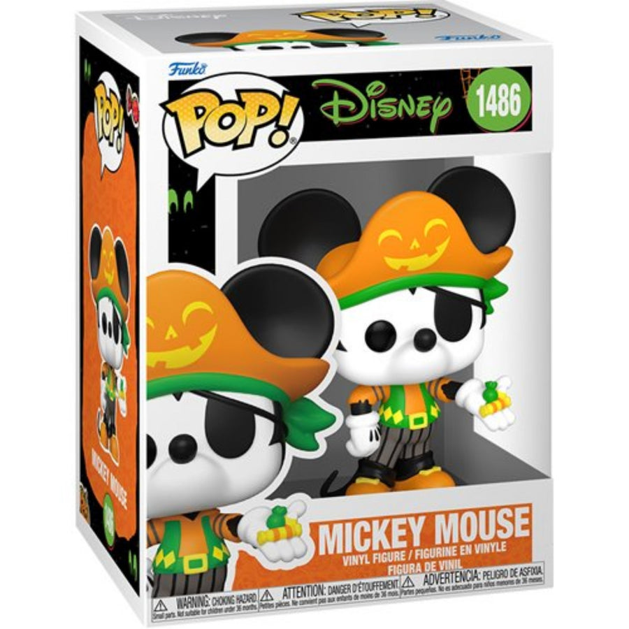 Disney Halloween Mickey Mouse Pirate Funko Pop! Vinyl Figure #1486