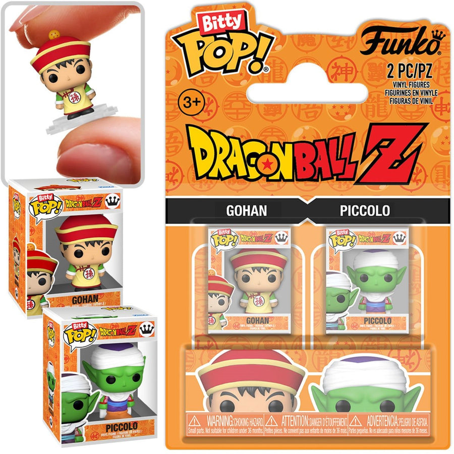 Funko Bitty Pop! Dragon Ball Z - Gohan and Piccolo Mini Figure 2-Pack