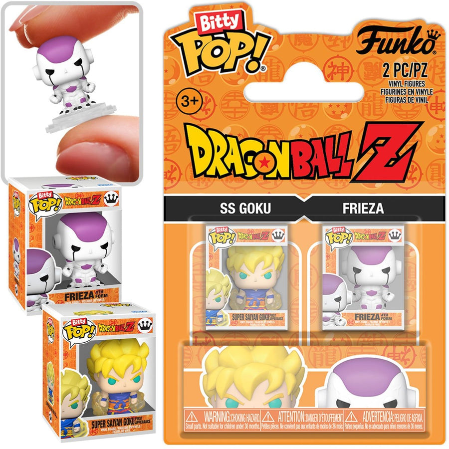 Funko Bitty Pop! Dragon Ball Z - Goku and Frieza Mini Figure 2-Pack