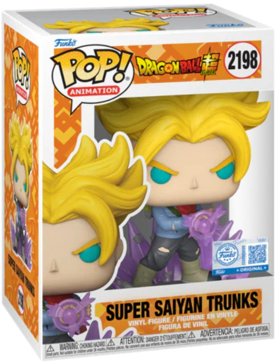 Funko Pop! Dragon Ball Z - Super Saiyan Trunks Vinyl Figure #2198