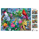 Audubon - Songbird Collage 300 Piece EZ Grip Jigsaw Puzzle