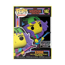 Funko Pop! 1462 TV - Stranger Things Eddie with Guitar Blacklight Vinyl Figure - Entertainment Earth Exclusive