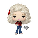 Funko Pop! 351 Rocks - Dolly Parton '77 Tour Diamond Glitter Vinyl Figure - Entertainment Earth Exclusive