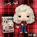 Funko Pop! 351 Rocks - Dolly Parton '77 Tour Diamond Glitter Vinyl Figure - Entertainment Earth Exclusive