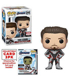 Funko Pop! 449 Marvel Avengers Endgame Tony Stark Pop! Vinyl Figure with Collector Cards - Entertainment Earth Exclusive