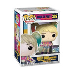 Funko Pop! Heroes 302 Birds of Prey Harley Quinn Caution Tape Funko Pop! w/ Collectible Card - EE Exclusive