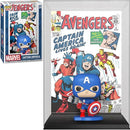 Funko Pop! The Avengers #4 (1963) Captain America Comic Cover Figure with Case