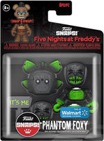 Funko SNAPS Action Figure: FNAF Five Nights at Freddy's - Phantom Foxy (Walmart Exclusive) Spastic Pops 