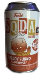 Funko Soda: Funko Originals - Freddy Funko as Werewolf (Candy Corn) Sealed Can Spastic Pops 