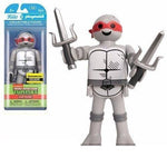 Funko Teenage Mutant Ninja Turtles Raphael Black and White 6-Inch Playmobil Action Fig