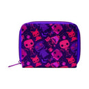 Funko The Nightmare Before Christmas Black Light Print Zip-Around Wallet