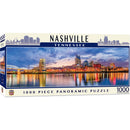 Nashville, Tennessee 1000 Piece Panoramic Jigsaw Puzzle