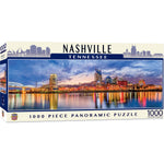 Nashville, Tennessee 1000 Piece Panoramic Jigsaw Puzzle