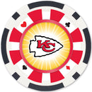 Kansas City Chiefs 100 Piece Poker Chips