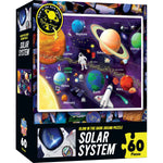 Explorer - Solar System 60 Piece Glow in the Dark Jigsaw Puzzle